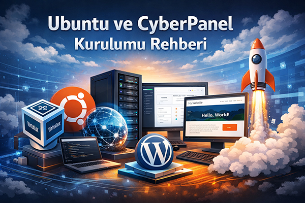 Ubuntu ve CyberPanel Kurulumu Rehberi 1 Ubuntu ve CyberPanel Kurulumu Rehberi