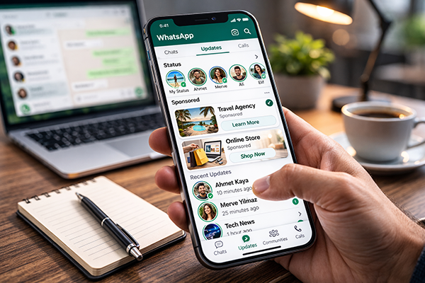 WhatsApp reklamları resmen başlıyor: Meta’dan yeni gelir hamlesi 1 WhatsApp reklamları resmen başlıyor: Meta’dan yeni gelir hamlesi