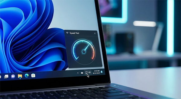 Windows 11 Entegre İnternet Hız Testi Özelliğiyle Geliyor: Görev Çubuğunda Yeni Bir Dönem 1 Windows 11 Entegre İnternet Hız Testi Özelliğiyle Geliyor: Görev Çubuğunda Yeni Bir Dönem
