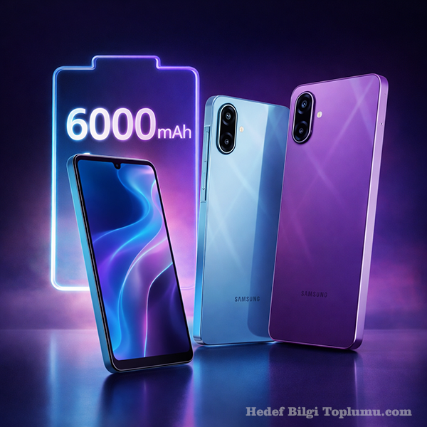 Samsung Galaxy M17e 5G satışa çıktı: 6000 mAh batarya, 120Hz ekran ve agresif fiyat Samsung Galaxy M17e 5G satışa çıktı: 6000 mAh batarya, 120Hz ekran ve agresif fiyat
