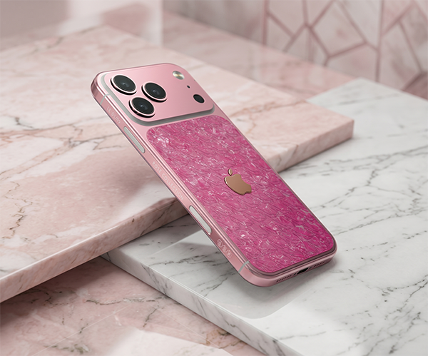 Caviar iPhone 17 Pro Rose Collection: Altın ve Elmas Kaplı Lüks Seri Tanıtıldı 1 Caviar iPhone 17 Pro Rose Collection