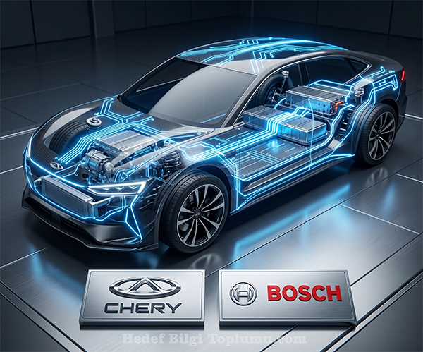 Chery Bosch 48V araç mimarisi ile otomotivde 12V devri kapanıyor Chery Bosch 48V araç mimarisi ile otomotivde 12V devri kapanıyor