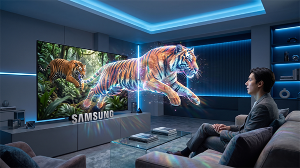 Samsung gözlüksüz 3D ekran teknolojisi Samsung gözlüksüz 3D ekran teknolojisi