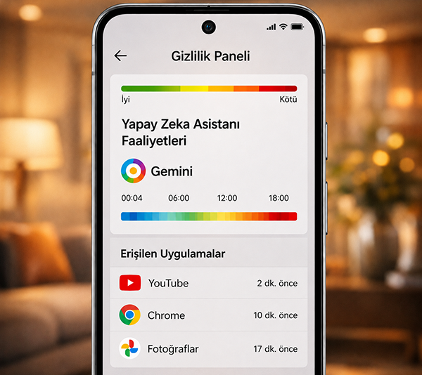 Android Gizlilik Paneli