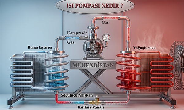 Isı Pompası Tam Olarak Nedir ve Nasıl Çalışır Isı Pompası Tam Olarak Nedir ve Nasıl Çalışır