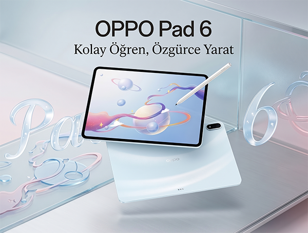 Oppo Pad 6 Açıklandı 12.1 İnç 3K Soft Light Ekran, Dimensity 9500s ve 10.420 mAh Batarya