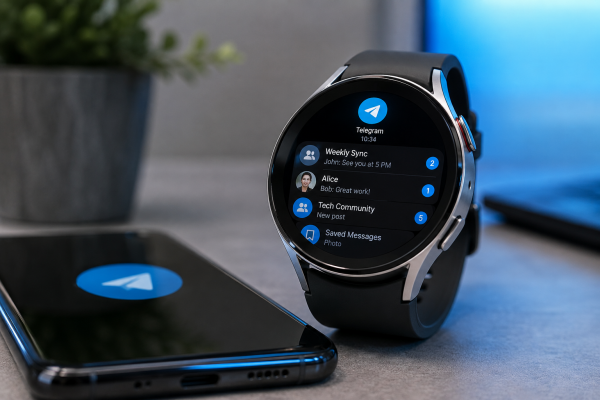 Telegram Wear OS Uygulaması