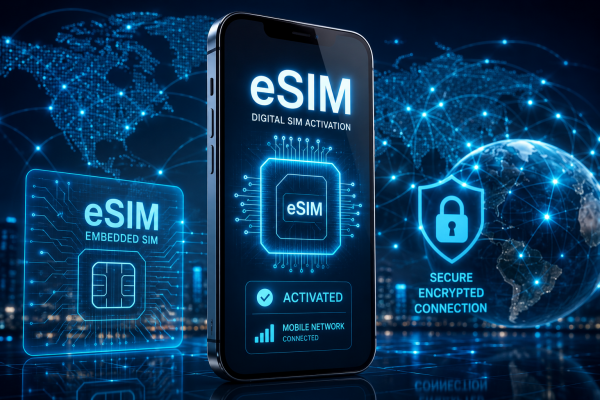 eSIM Dönemi Hızlanıyor: Dijital Hat Teknolojisi Güvenlikten Seyahate Her Şeyi Değiştiriyor eSIM Dönemi Hızlanıyor: Dijital Hat Teknolojisi Güvenlikten Seyahate Her Şeyi Değiştiriyor