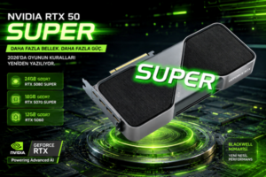 NVIDIA RTX 50 SUPER Serisi Geri Döndü: RTX 5060 12 GB Modeli de Yolda Olabilir