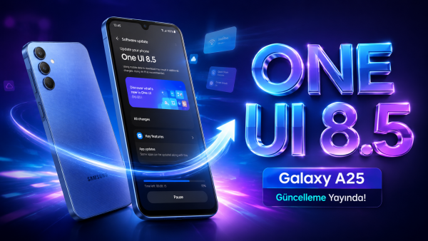 Samsung Galaxy A25 One UI 8.5 Güncellemesi Türkiye'de Yayında