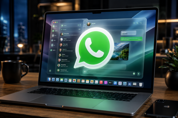 WhatsApp Mac Uygulaması Liquid Glass Tasarımına Geçiyor